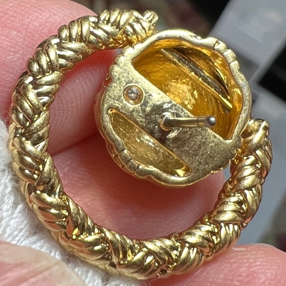 Door-Knocker Fringe Earrings - Picture 3 of 11